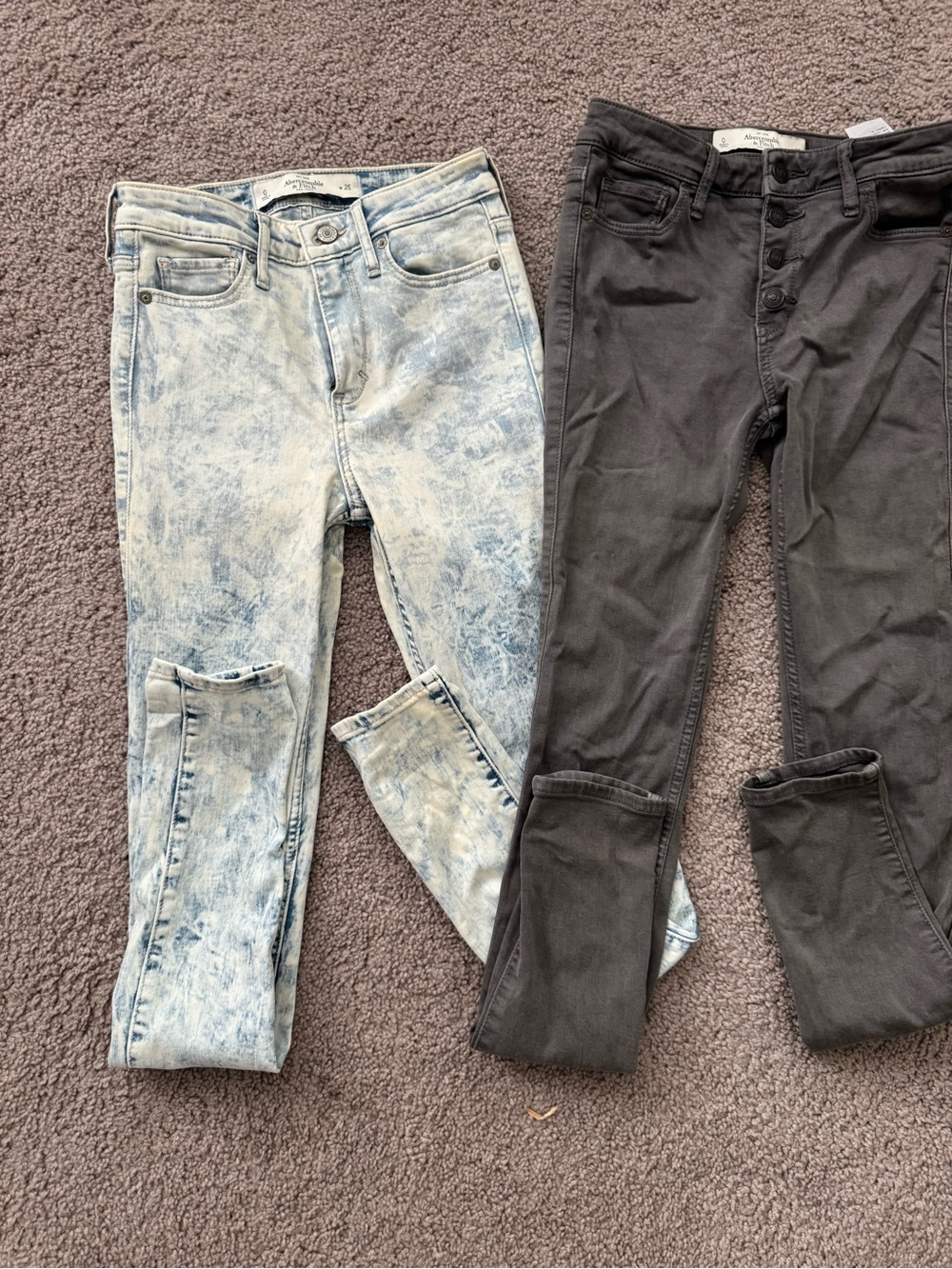 Abercrombie and fitch skinny jeans